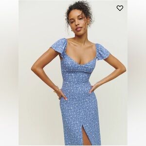 Reformation Baxley dress - colour eve